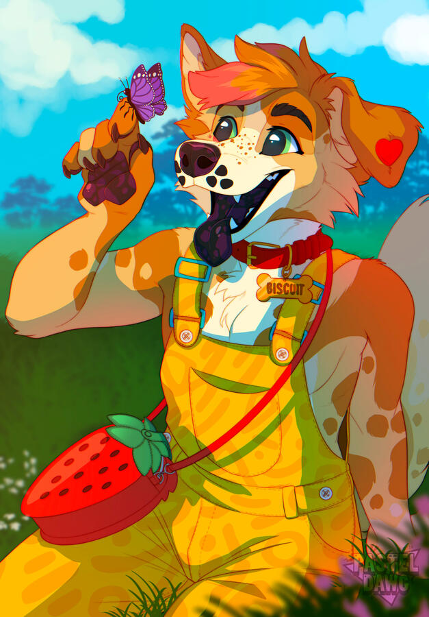 Strawberry puppy Strawberry puppy